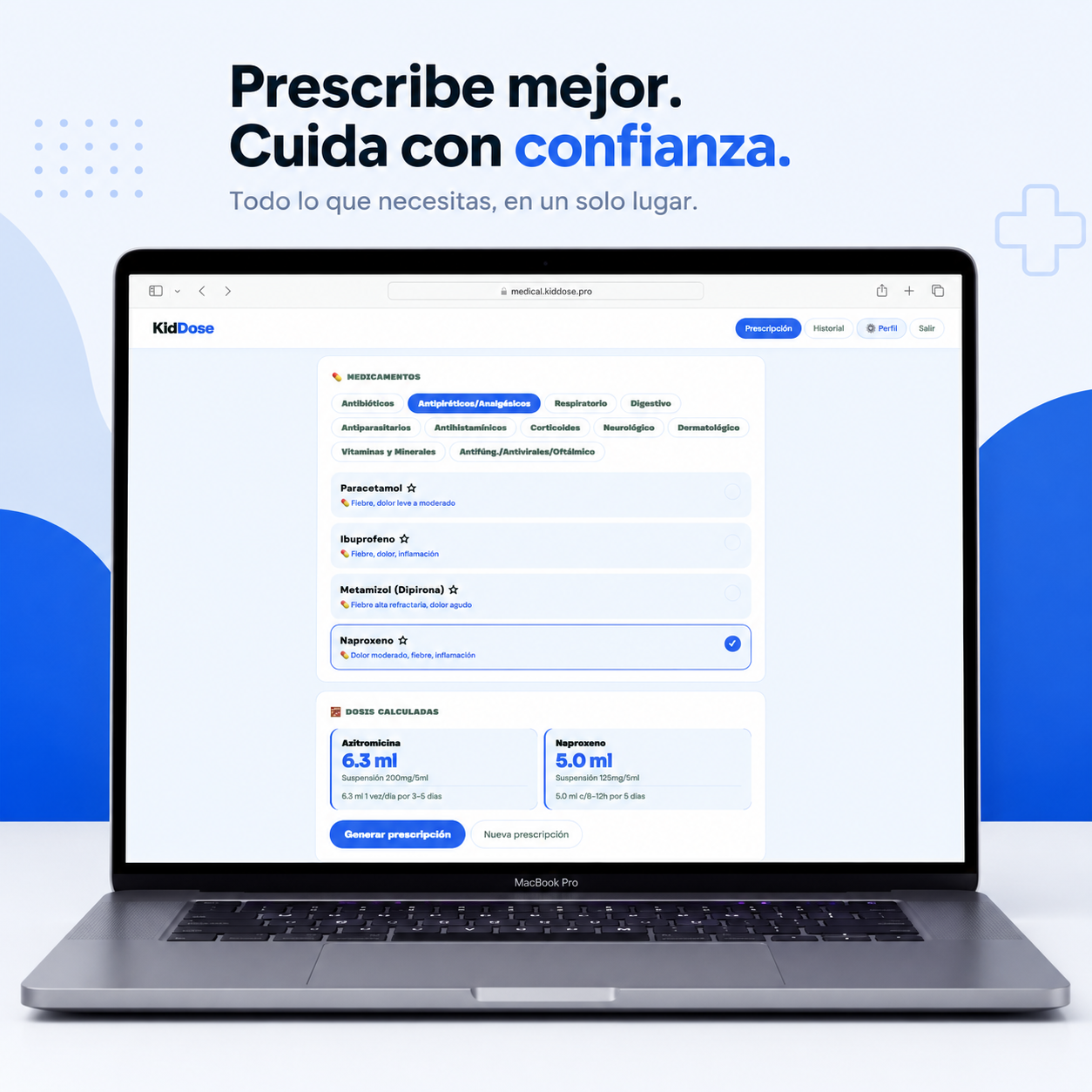 KidDose Medical — Asistente de Prescripción Pediátrica para Médicos - Imagen 6
