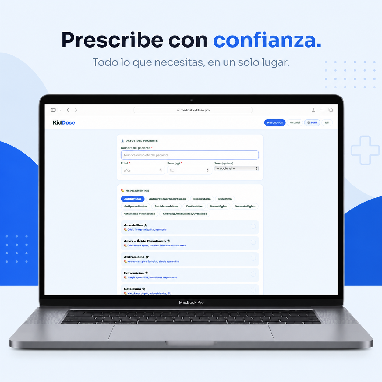 KidDose Medical — Asistente de Prescripción Pediátrica para Médicos - Imagen 5