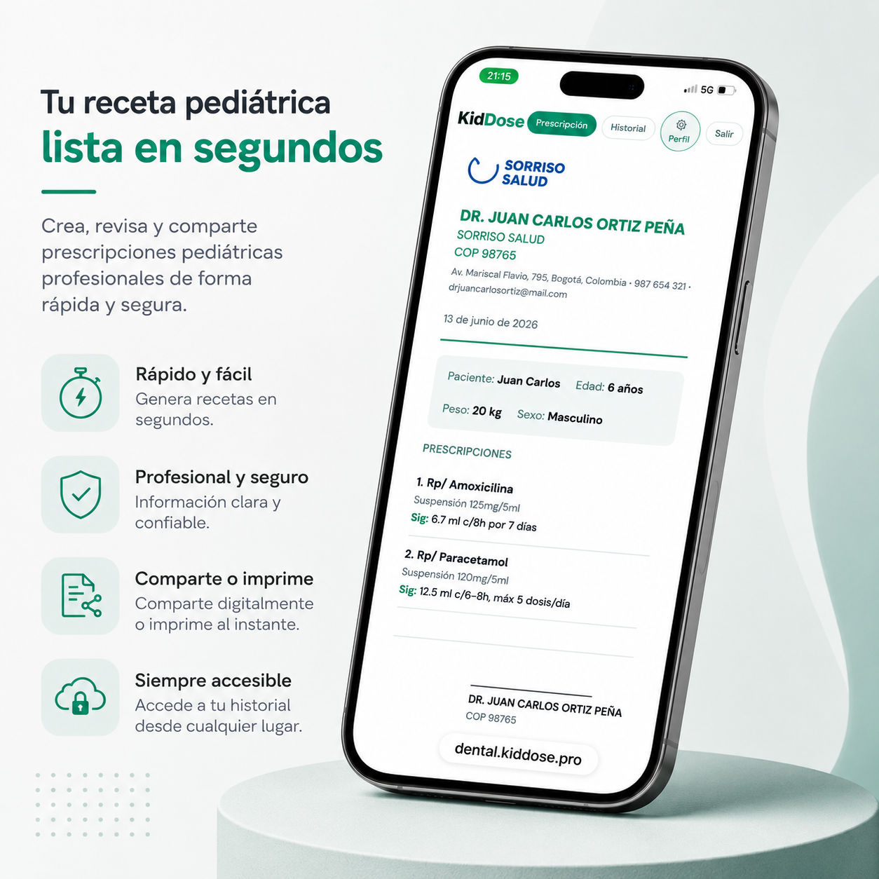 KidDose Dental — Asistente de Prescripción Odontopediátrica - Imagen 10