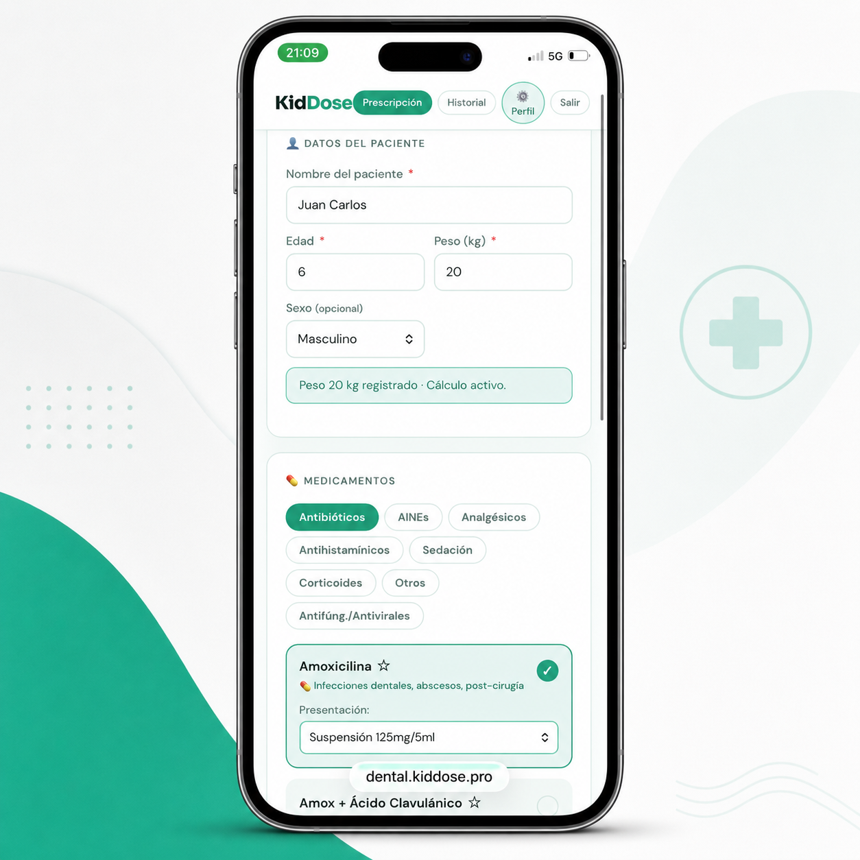 KidDose Dental — Asistente de Prescripción Odontopediátrica - Imagen 2